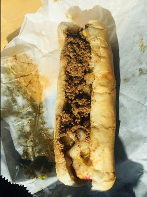 Old school Southern Chili Dog