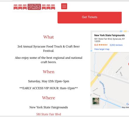 Syracuse Food Truck & Craft Beer Festival