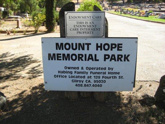 Mount Hope Memorial Park