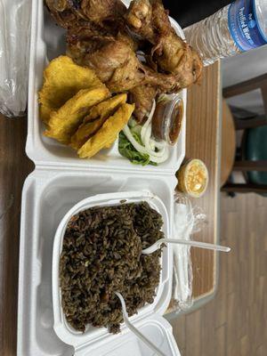 Fried Chicken Complet Lunch