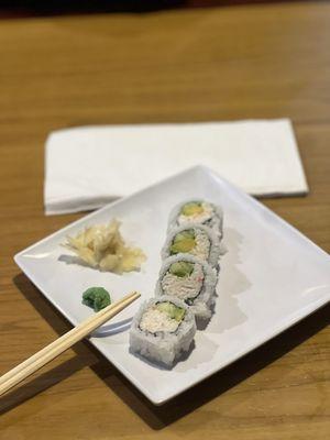 mmmhhm so good california roll soo soo good!