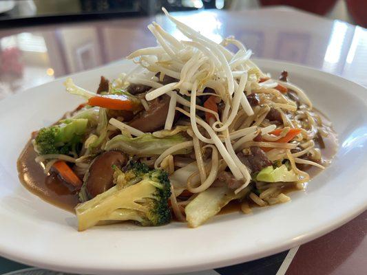 22. Poor Man Fried Noodles with beef (Working Man)