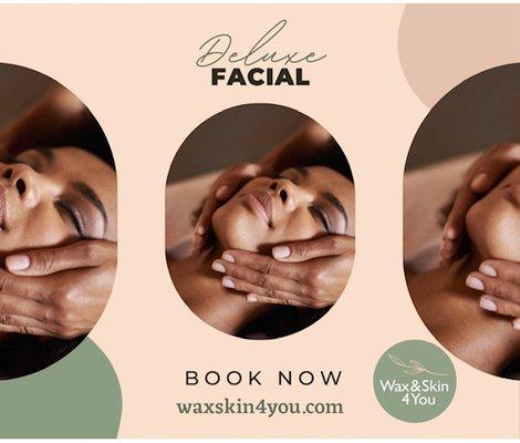 We take a good care of your skin! Book your appointment with us!