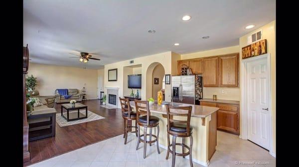 Our house was nice but Carol's photography made it look even better!