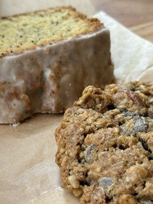 Lemon poppy and cowboy cookie!