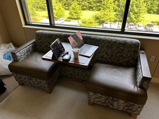 Couch/Table/Desk/Bed! I need one of these at home!