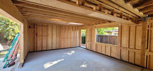 Room Addition Framing