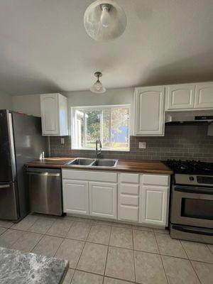 Cabinets Painted (After Photo)
