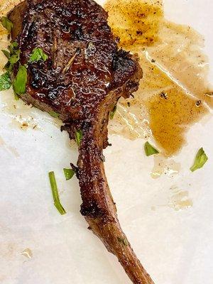 Lamb chops dinner!