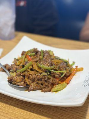 Ping's Spicy Cumin Lamb