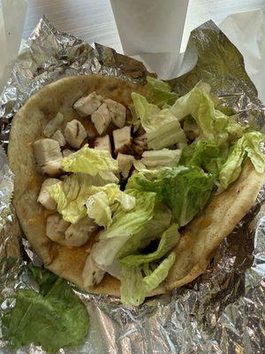 BBQ Bacon Chicken Grilled Flatbread