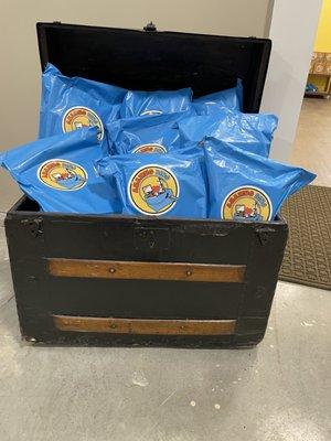 Kids mystery bags. $7 everyday. My grandkids love these surprise bags.