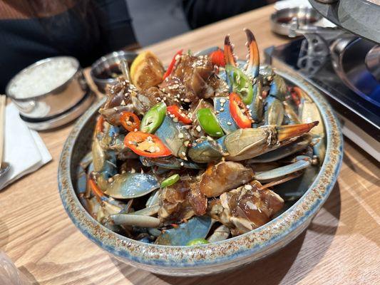 Marinated soy crabs (US crabs- Large)