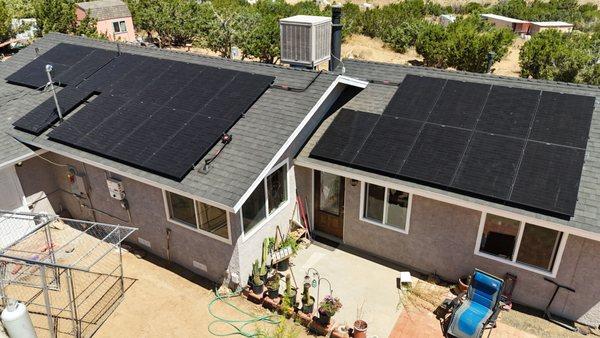 New Installation, 7.92KW, By PV SKY USA Leading Solar Companies in Littlerock, CA