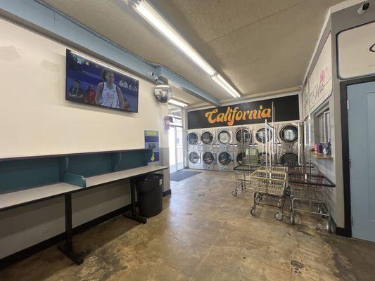 More dryers and carts