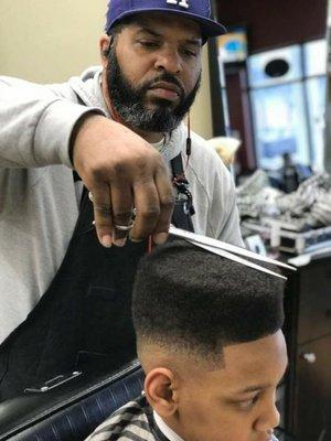 The Precision Barber Lounge