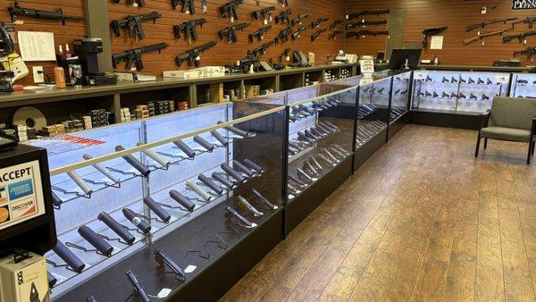 Firearm selection and assorted firearm accessories