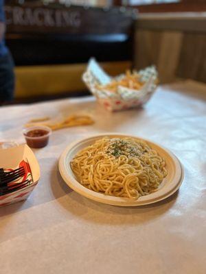 Garlic noodle