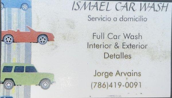 Ismael Carwash