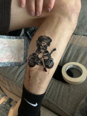 Divine Machine Tattoo