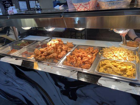 Tenders or pic pollo (fried chicken)