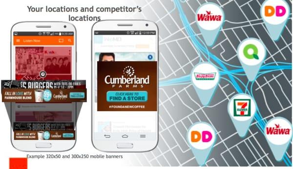 Conquest on your competitors retail locations