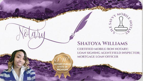 S.H.E Savvy Mobile Notary