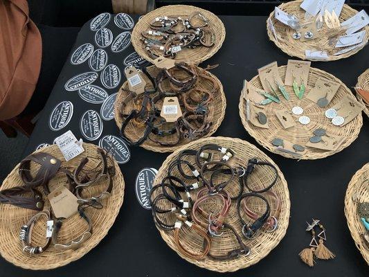 Earrings and bracelets all $4