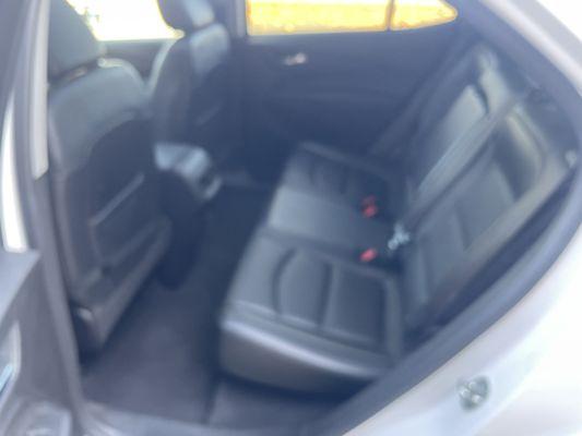 Comfortable leather seats