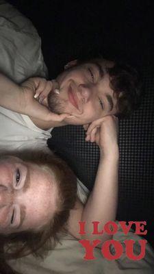 I know it's hard to see, but this is the only picture I had of them!