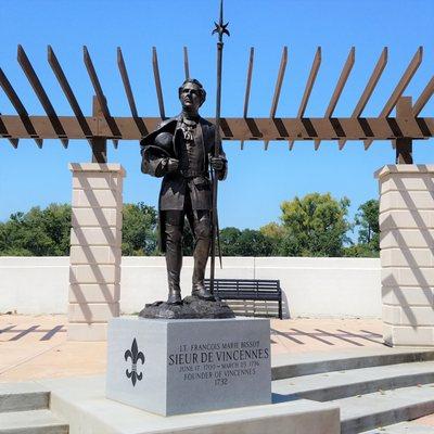 Sieur de Vincennes Statue