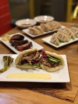 Pulled Pork Baos (@EricHoRaw on IG)