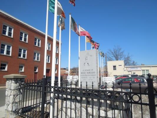 Rocky Marciano Monument