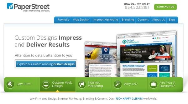 PaperStreet Web Design