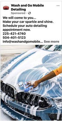 Wash and Go Mobile Detailing