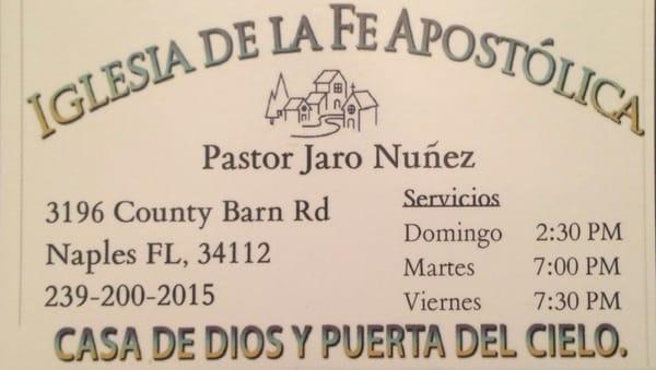 Iglesia De La Fe Apostólica