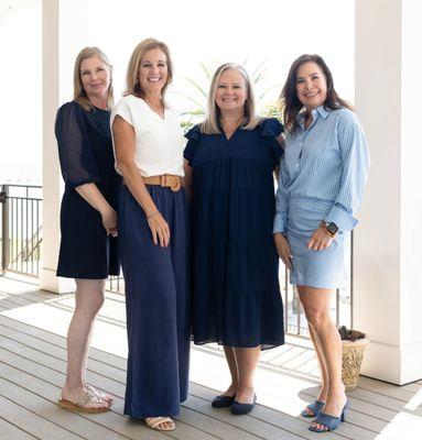 We're proud to be four women who inspire and lift each other daily. Happy Boss's Day to our powerhouse team-collaboration over competition!