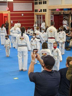 Belt Testing in Dec 2021