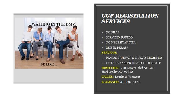 GGP Registration Services