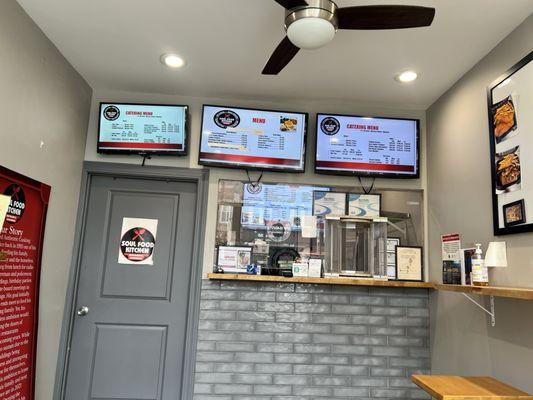 Front counter and lobby