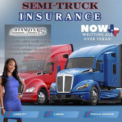 When it comes to transportation Insurance  Iv got you covered! Give me a call today.
