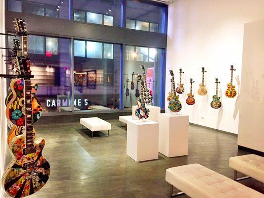 Our artist Liz Tran was selected for this year's 20th Anniversary VH1's Save the Music and partnered with Vivian Campbell of Def Leppard