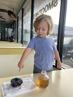 Rose Donuts and Chinese Fast Food
