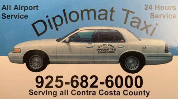 24/7 Taxicab service, please call, text or what's-app to (925) 682-6000 or (925) 680-5555