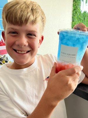 We have caffeine free hydration drinks that are great for kids!