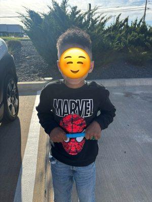 Post hair cut happiness. :)