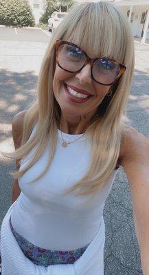 Amazing hand sewn hair extensions by Liv !