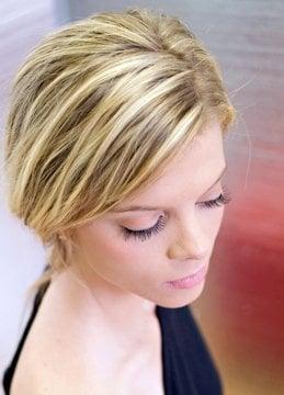 Sexy eyelash extensions.