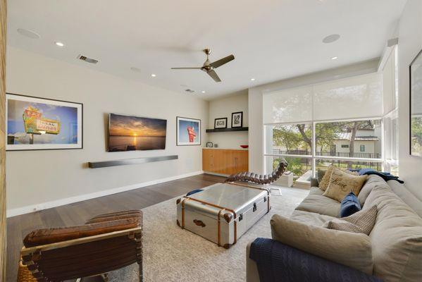 White Roller Shades