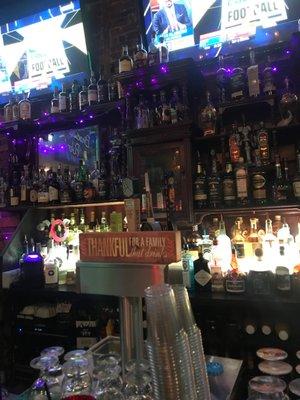 Nice warm friendly bar. Good menu
